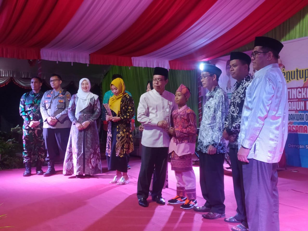 Bupati Katingan Hadiri Penutupan Seleksi Seni Qasidah Tingkat Kabupaten Katingan Tahun 2022