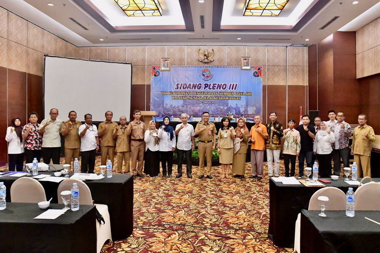 Bappedalitbang Gelar Sidang Pleno Ke - III Anggota TKPSDA Wilayah Sungai Jelai-Kendawangan Tahun 2023