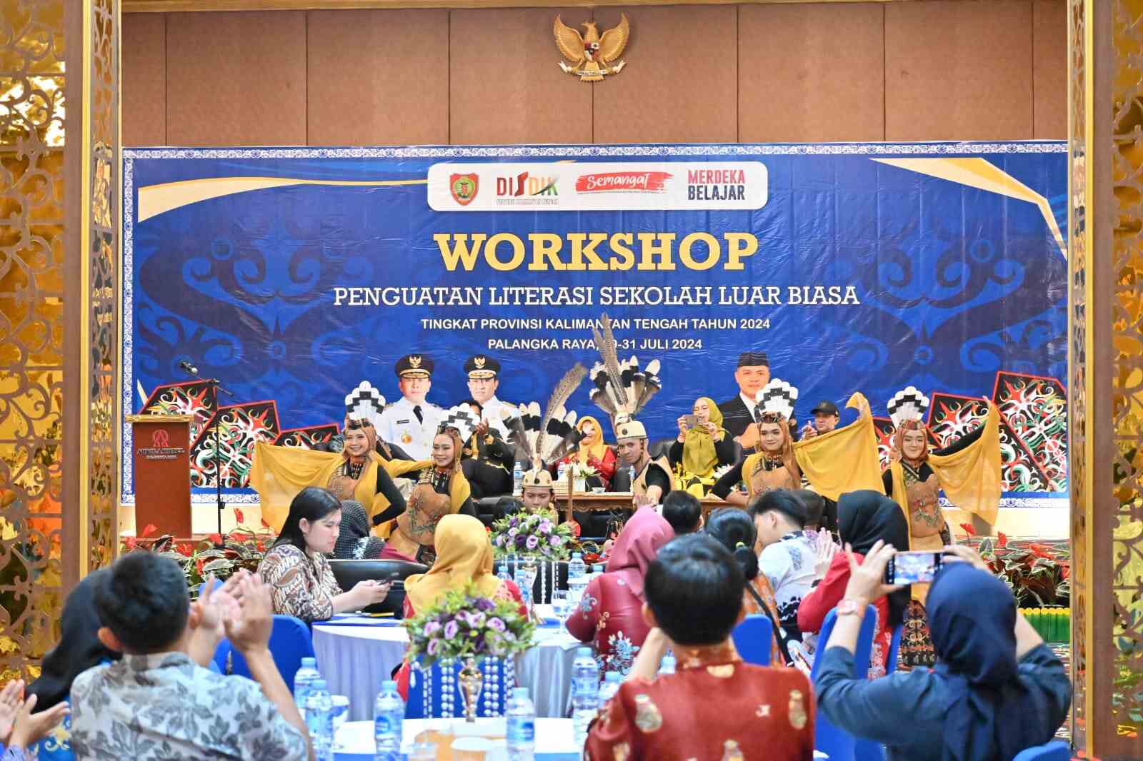 DIsdik Selenggarakan Workshop Penguatan Literasi SLB dan Rakor DAK SLB Tingkat Provinsi Kalimantan Tengah Tahun 2024