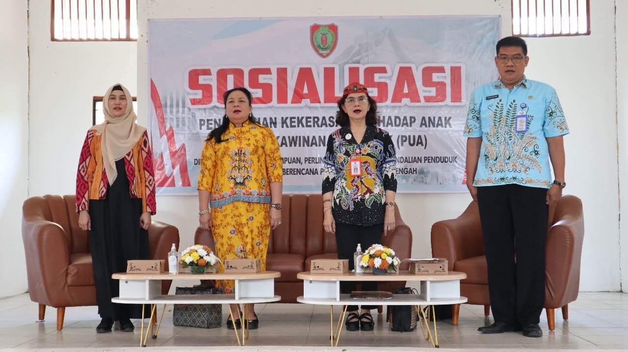Pemprov Kalteng Gelar Sosialisasi Pencegahan Kekerasan dan Perkawinan Usia Anak di SMAN 3 Palangka Raya
