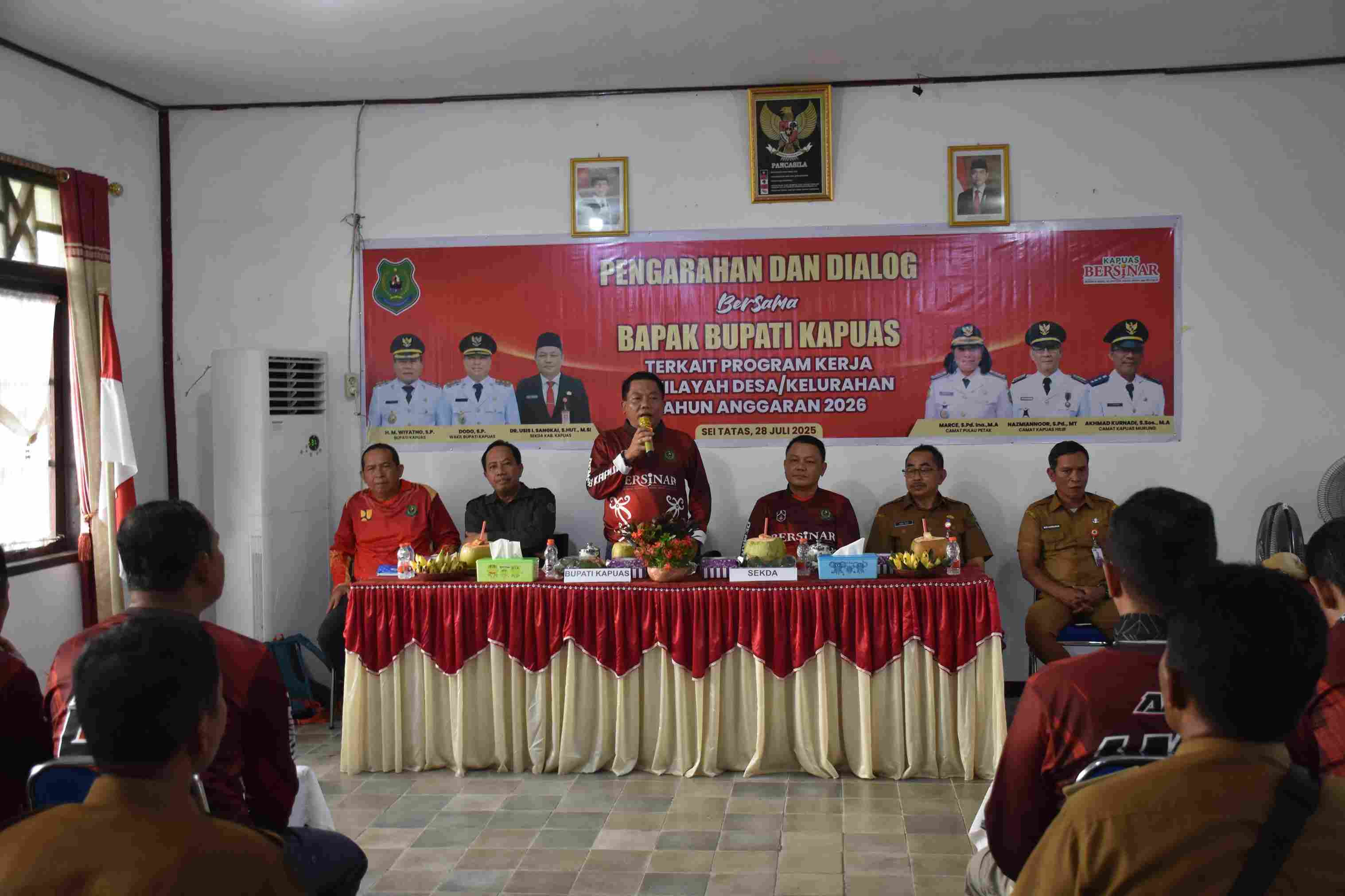Lakukan Kunjungan Kerja, Bupati Kapuas Tinjau Infrastruktur