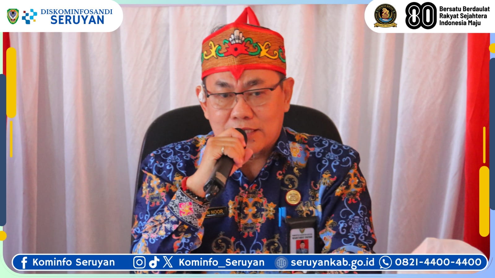 Asisten Perekonomian dan Pembangunan Kabupaten Seruyan Buka Lomba Mewarnai, Dorong Kreativitas Anak Sejak Dini
