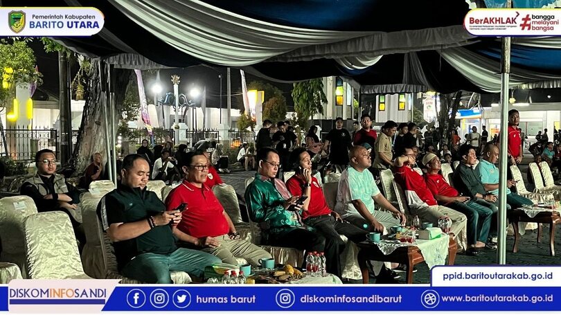 Pemkab Barito Utara Gelar Nobar Piala AFF U-23 Indonesia Vs Vietnam