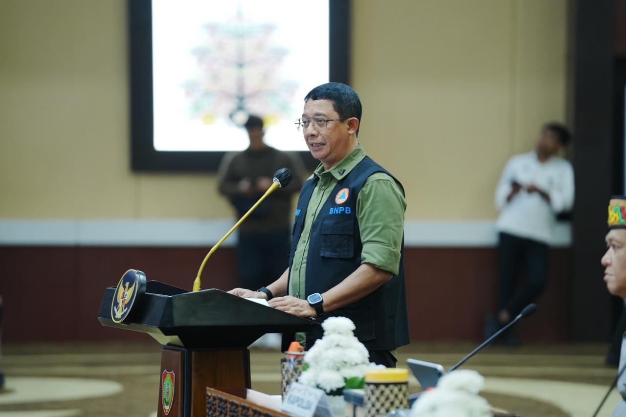 Gelar Rakor Bersama Kepala BNPB RI, Gubernur Kalteng Tegaskan Kepala Daerah Jangan Ragu Tetapkan Status Siaga Karhutla