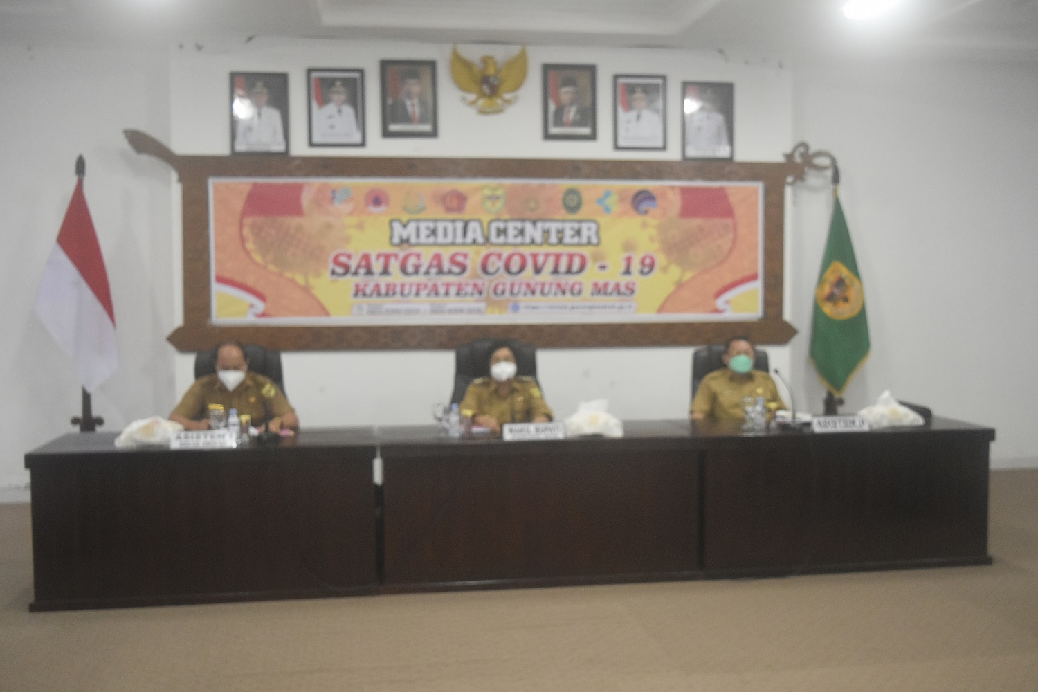 Wakil Bupati Gunung Mas Pimpin Rapat Raperda Badan Usaha Milik Daerah