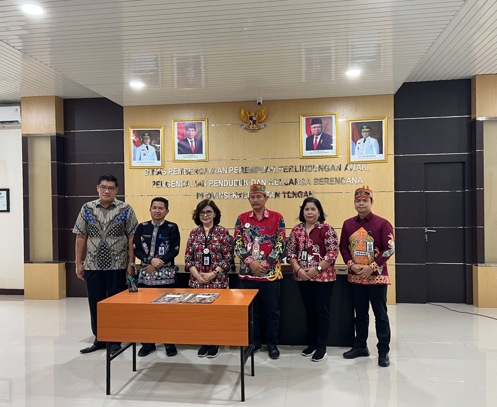 Kepala Dinas P3APPKB Pimpin Sertijab di Lingkungan Dinas P3APPKB Prov. Kalteng