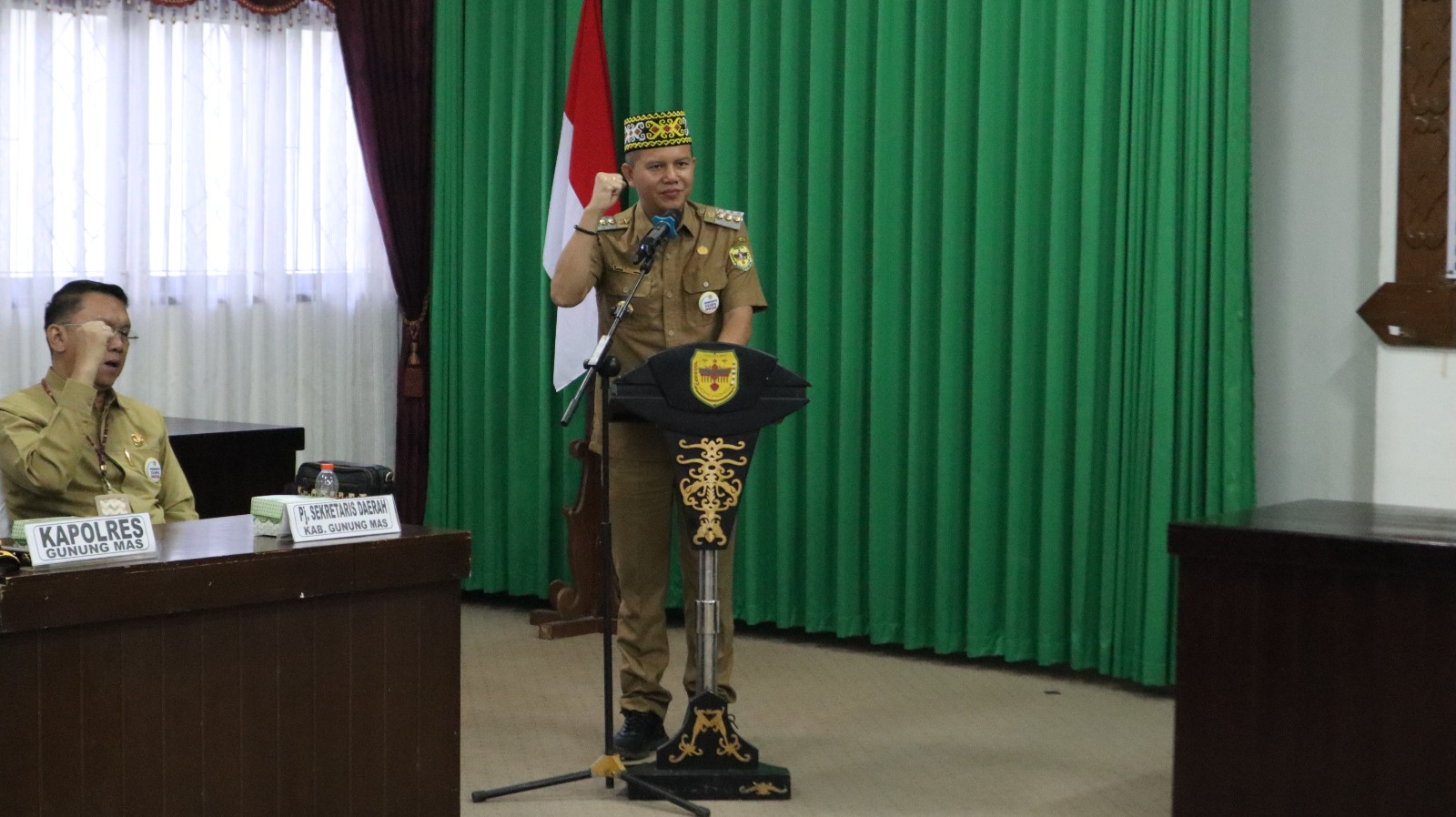 Pemkab bersama Kejaksaan Negeri Gumas Jalin Kerja Sama di bidang Hukum