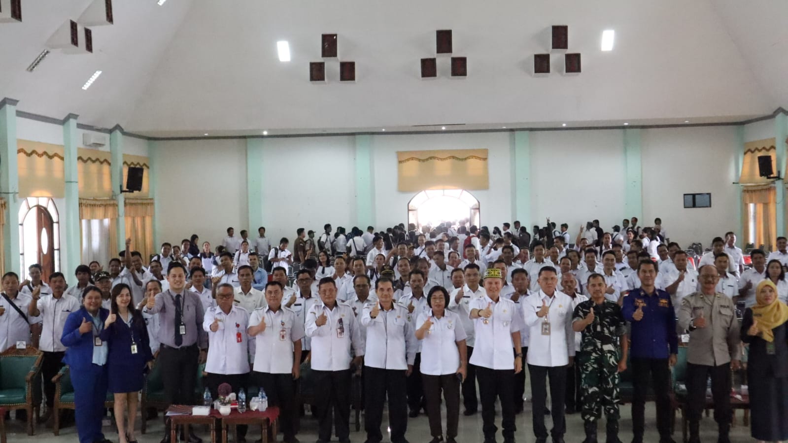 Bupati Gumas Pimpin Rakor Penyaluran ADD TA. 2023 - 2024 