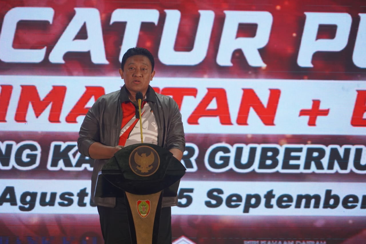 Wagub Edy Pratowo Buka Pra-PON Catur Putra Zona Kalimantan dan Bali Tahun 2023