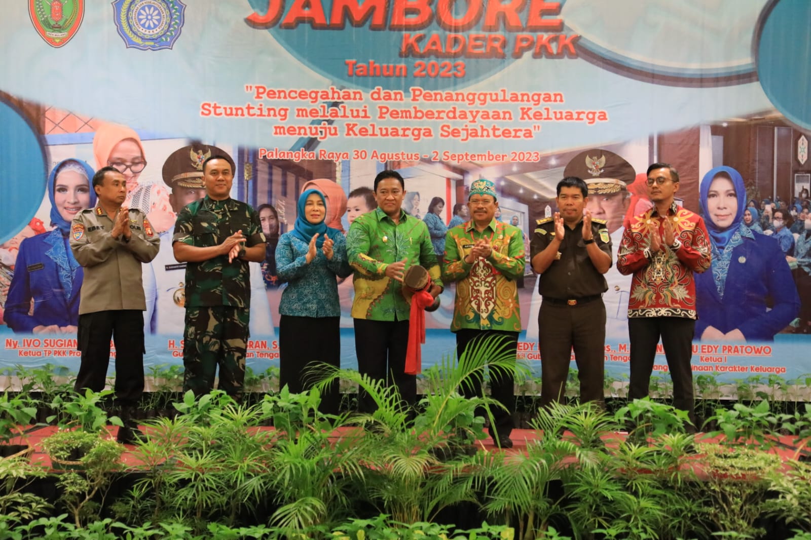 Wagub Edy Pratowo Buka Jambore Kader PKK Tingkat Provinsi Kalteng Tahun 2023