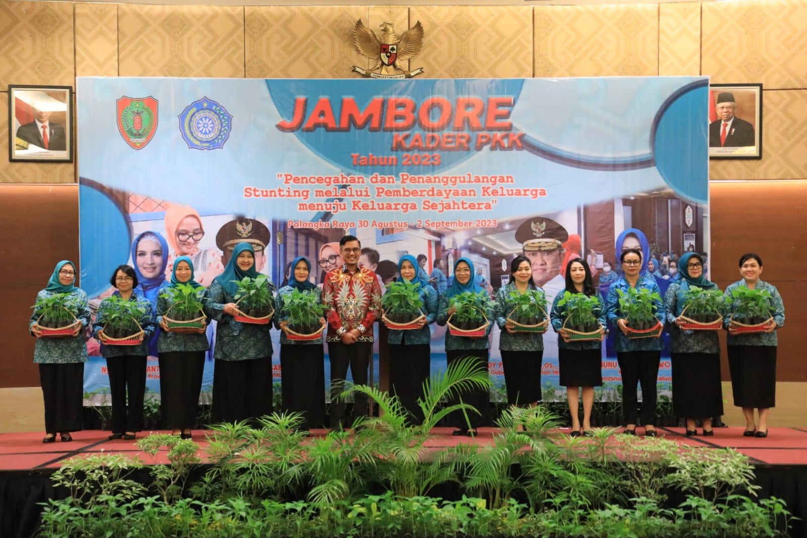 Wagub Edy Pratowo Buka Jambore Kader PKK Tingkat Provinsi Kalteng Tahun 2023