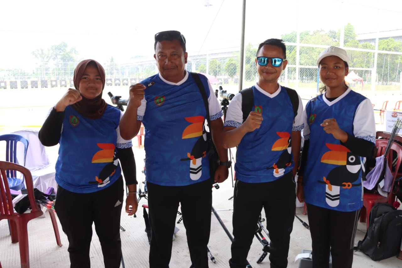 Perdana, Kalteng Raih Medali Emas pada Cabor Panahan di POPNAS XVI Tahun 2023