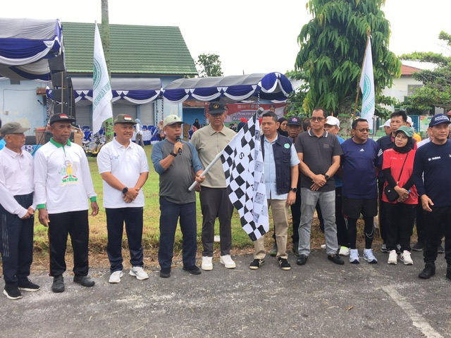 Gubernur Kalteng Apresiasi Jalan Sehat Milad BKPRMI Ke-48 dan Peringatan HUT ke-80 RI
