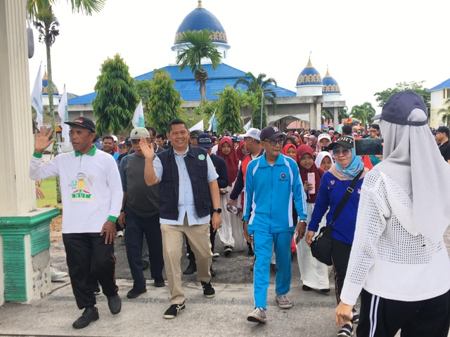 Gubernur Kalteng Apresiasi Jalan Sehat Milad BKPRMI Ke-48 dan Peringatan HUT ke-80 RI
