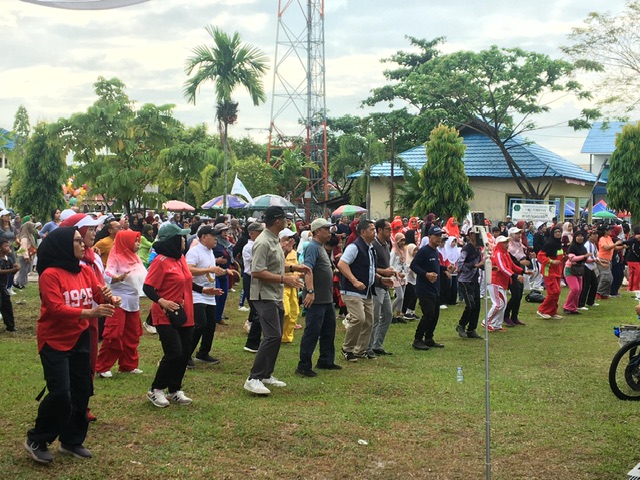 Gubernur Kalteng Apresiasi Jalan Sehat Milad BKPRMI Ke-48 dan Peringatan HUT ke-80 RI