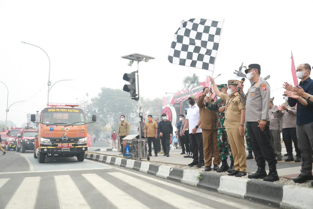 Kalteng Tetapkan Status Tanggap Darurat Karhutla, ASN dan Relawan Dikerahkan Perkuat Tim Lapangan