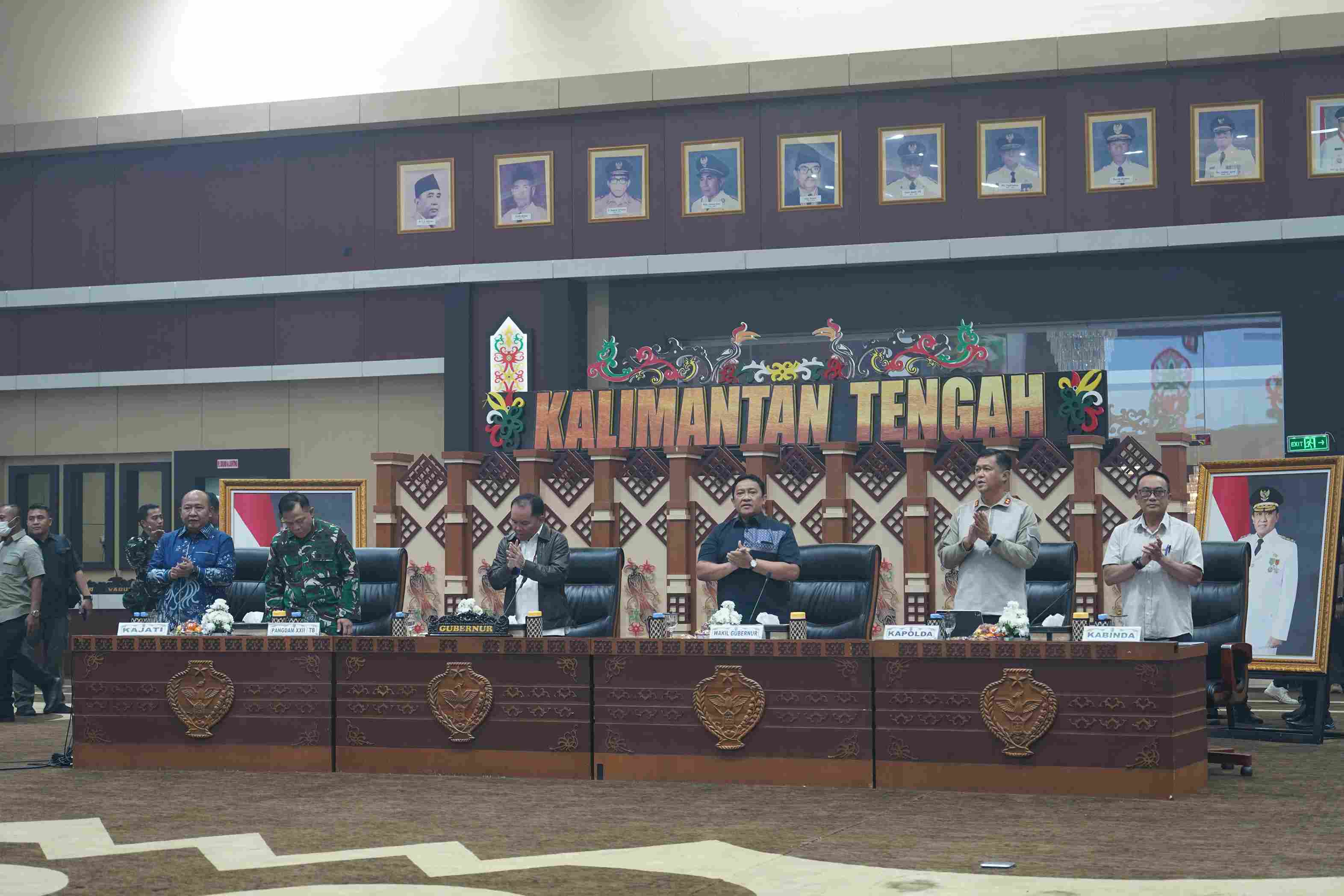 Gubernur Kalteng Perkuat Penanganan Karhutla di Tengah Meningkatnya Titik Api