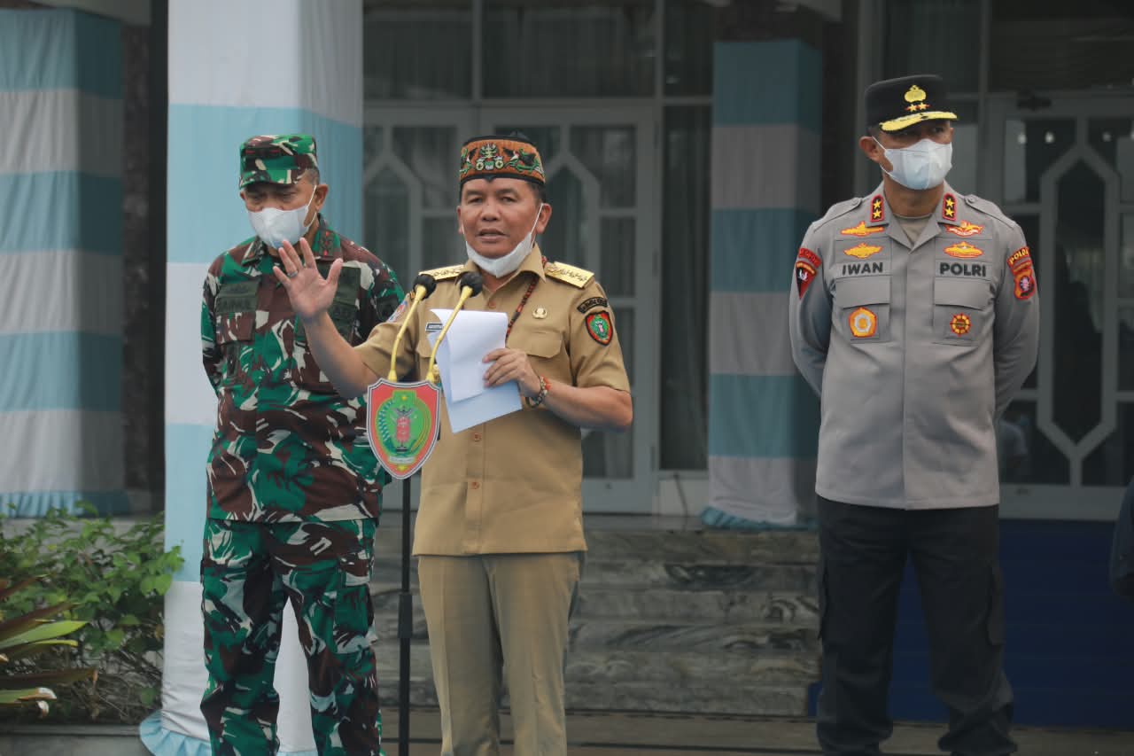 Gubernur Agustiar Sabran Perkuat Sinergi TNI-Polri dan ASN Tangani Karhutla di Kalteng