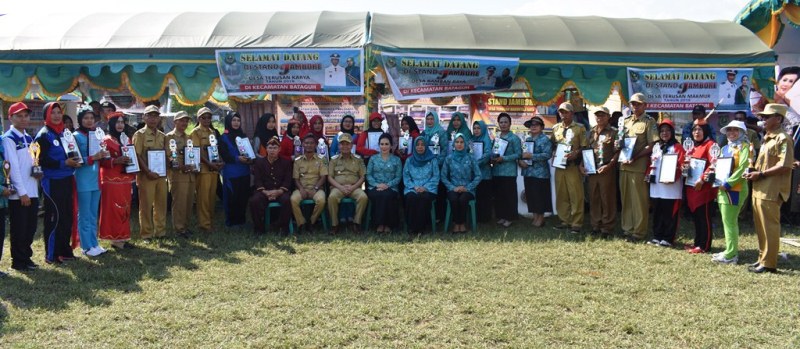 Meriahnya Jambore PKK di Bataguh