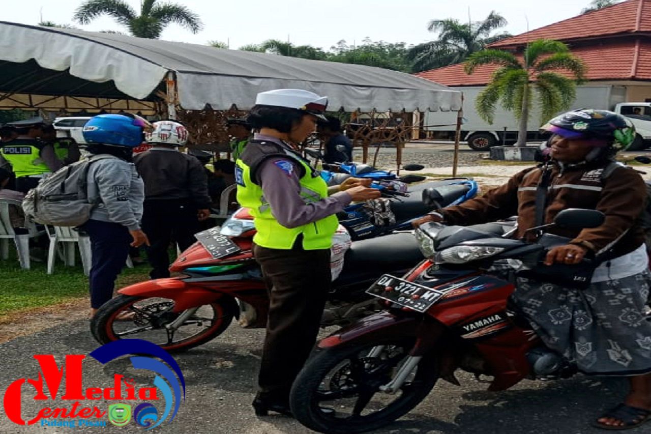 Satlantas Polres Pulang Pisau Gelar Operasi Zebra 2018