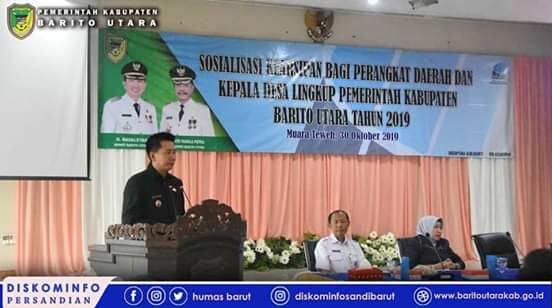 Pemerintah Kabupaten Barito Utara Gelar Sosialisasi Kearsipan