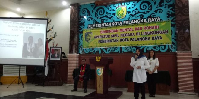 Wakil Walikota Dukung Kegiatan Pembinaan Rohani ASN Pemkot Palangka Raya