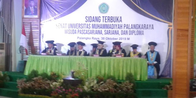 Universitas Muhammadiyah Palangka Raya Lahirkan Sarjana Berintelektual, Bermartabat dan Berakhlak Tinggi