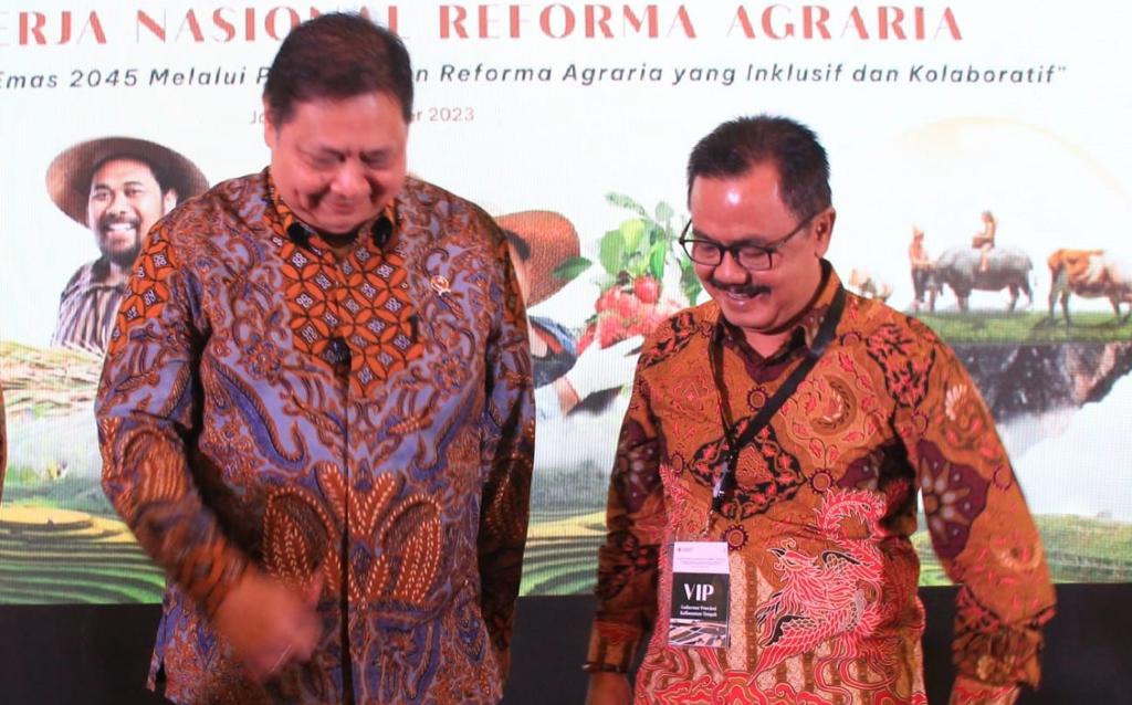 Kalteng Raih Terbaik II Nasional Reforma Agraria Kategori Pelepasan Tanah dari Kawasan Hutan 