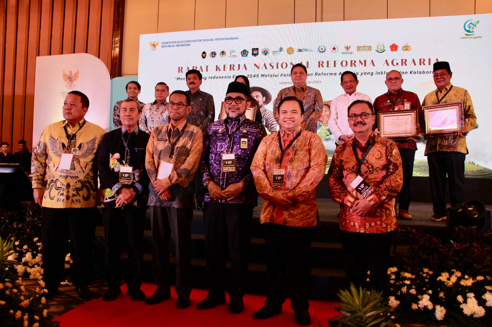 Kalteng Raih Terbaik II Nasional Reforma Agraria Kategori Pelepasan Tanah dari Kawasan Hutan 