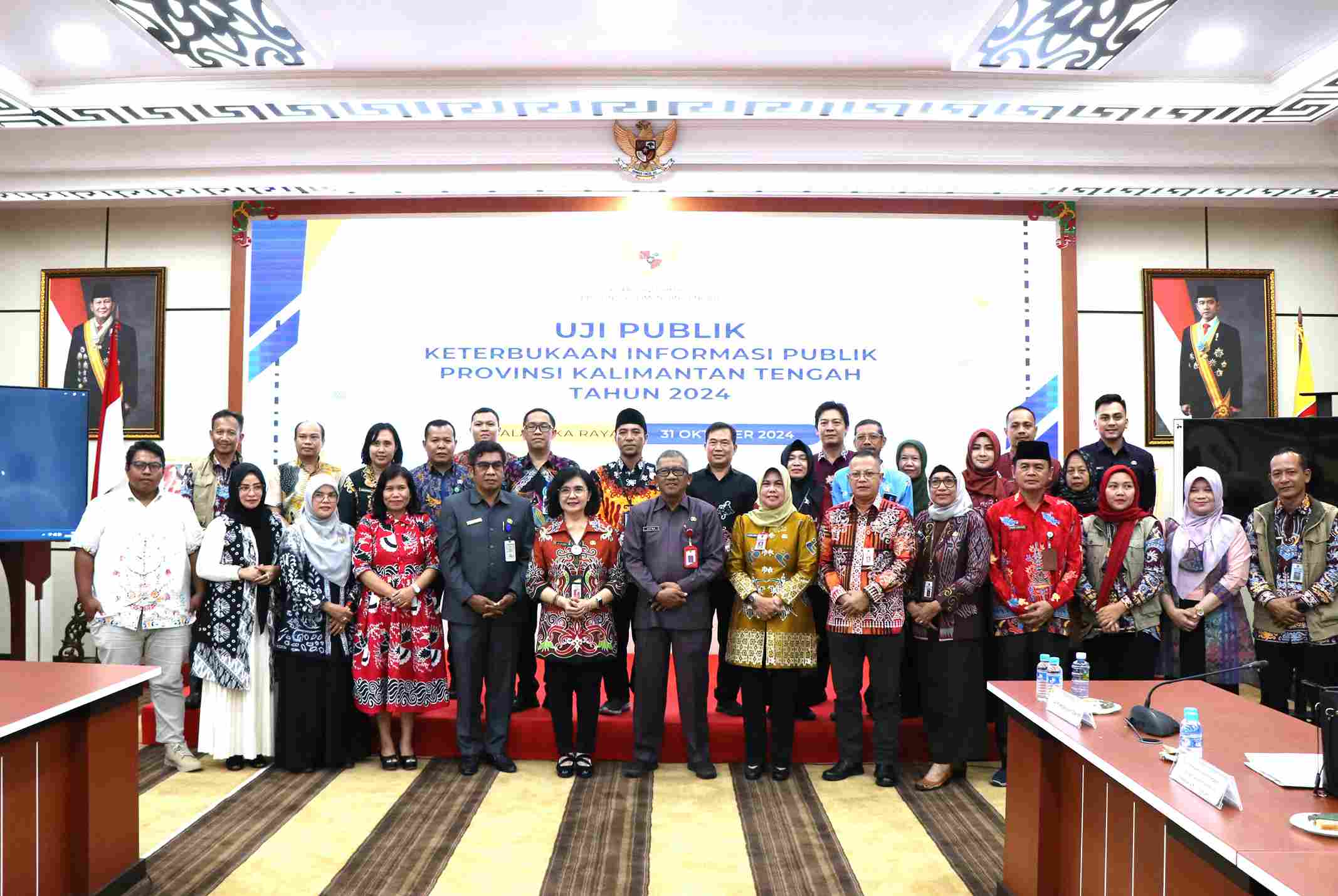 Kepala Badan Kepegawaian Daerah Provinsi Kalimantan Tengah Berkomitmen Untuk Mendukung Keterbukaan Informasi