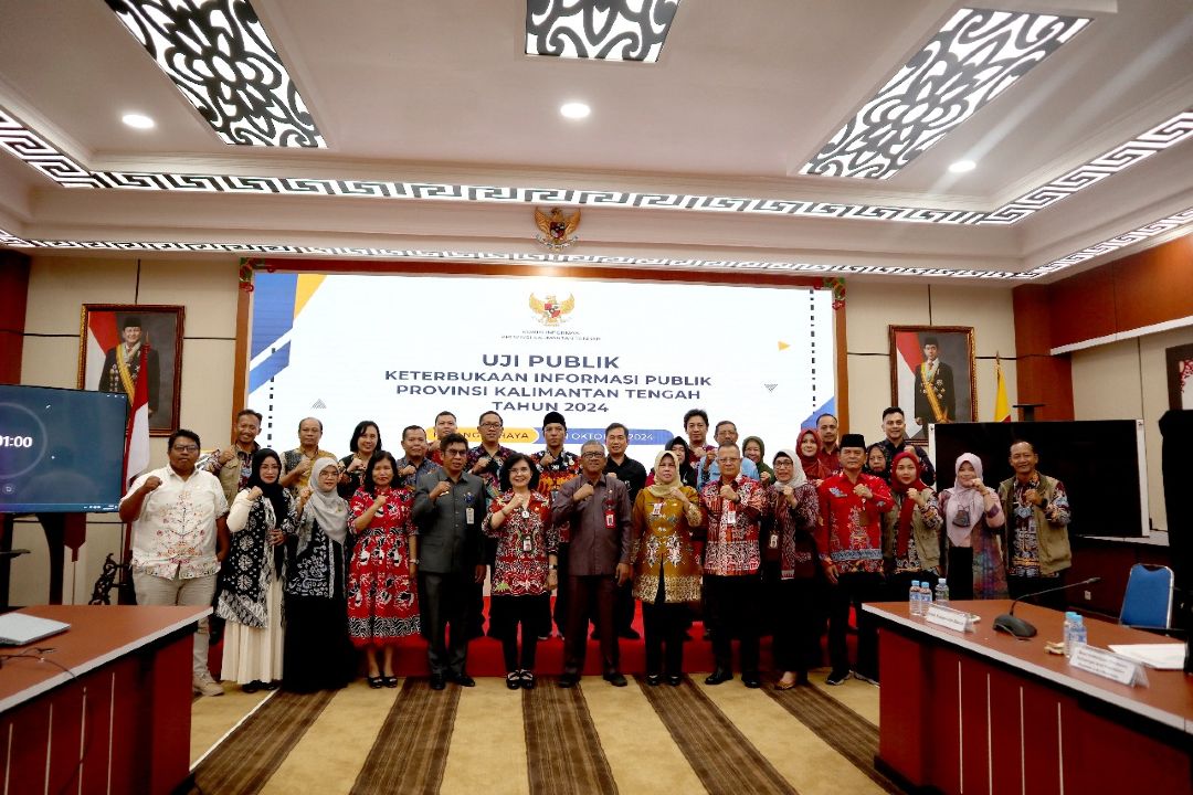 Kepala Dinas P3APPKB Tekankan Kerja Sama yang Baik untuk Perkuat Komitmen Keterbukaan Informasi di Kalteng