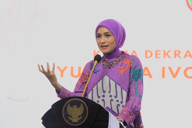 Ketua Dekranasda Ivo Sugianto Sabran Buka Kegiatan Peningkatan Desain Kriya dan Wastra Kalteng