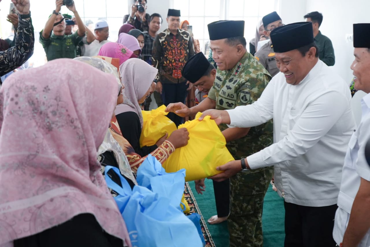 Pemerintah Pusat dan Daerah Resmikan Masjid Al Qadar, Jadi Pusat Ibadah dan Kebersamaan Warga Sabaru