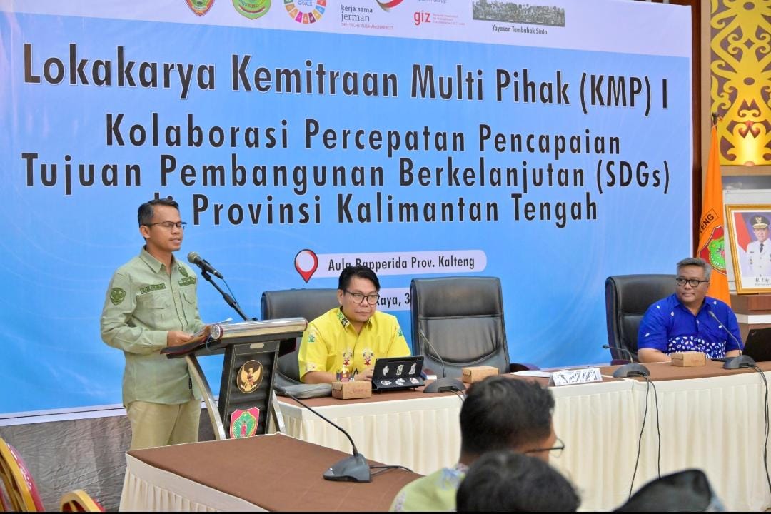 Pemprov Kalteng Gelar Lokakarya Kemitraan Multi Pihak untuk Percepatan Pencapaian SDGs