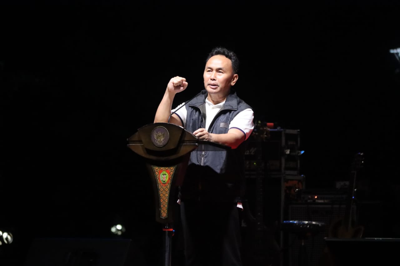 Pemprov Kalteng Gelar Malam Lepas Sambut Tahun 2023-2024 di Halaman Istana Isen Mulang dan Lapangan Sanaman Mantikei Palangka Raya 